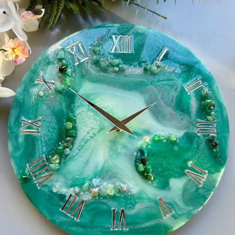 Gold Mirror Acrylic Clock Numbers Kit for DIY Clocks