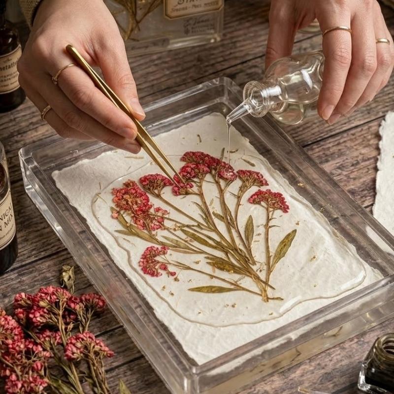 Dried Pressed Flowers and Leaves for Resin and Crafts
