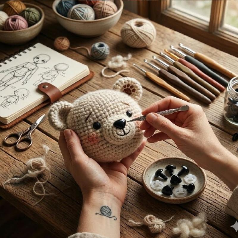 Plastic Noses for Doll Making and Amigurumi