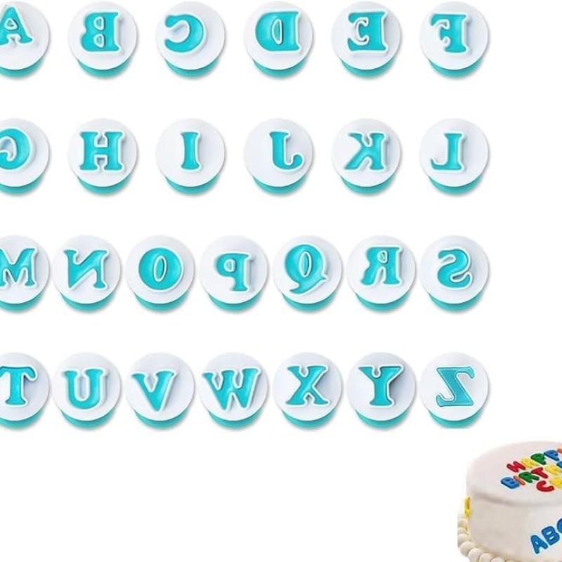 Alphabet & Number Cutter Set