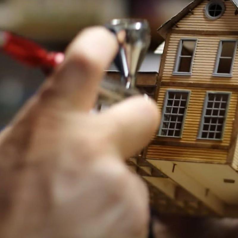 Micro Mark Self Contained Portable Airbrush