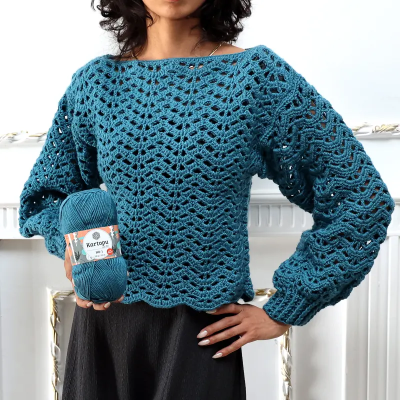 Kartopu Yarn Soft and Durable for Knitting and Crochet