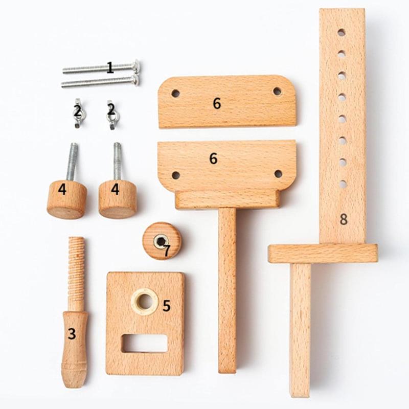 حامل تطريز خشبي قابل للتعديل