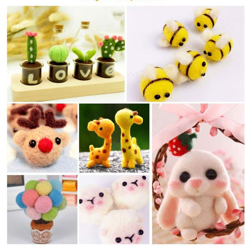 7 Needle Felting Tool PVC and Alloy Handle