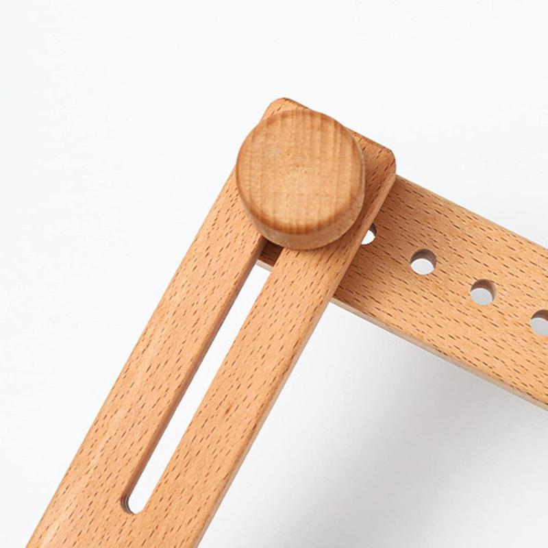 حامل تطريز خشبي قابل للتعديل