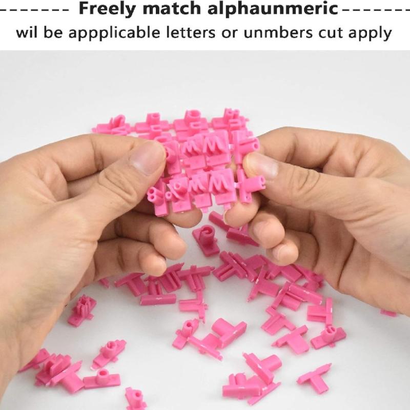 طقم طوابع كوكيز — حروف، أرقام ورموز