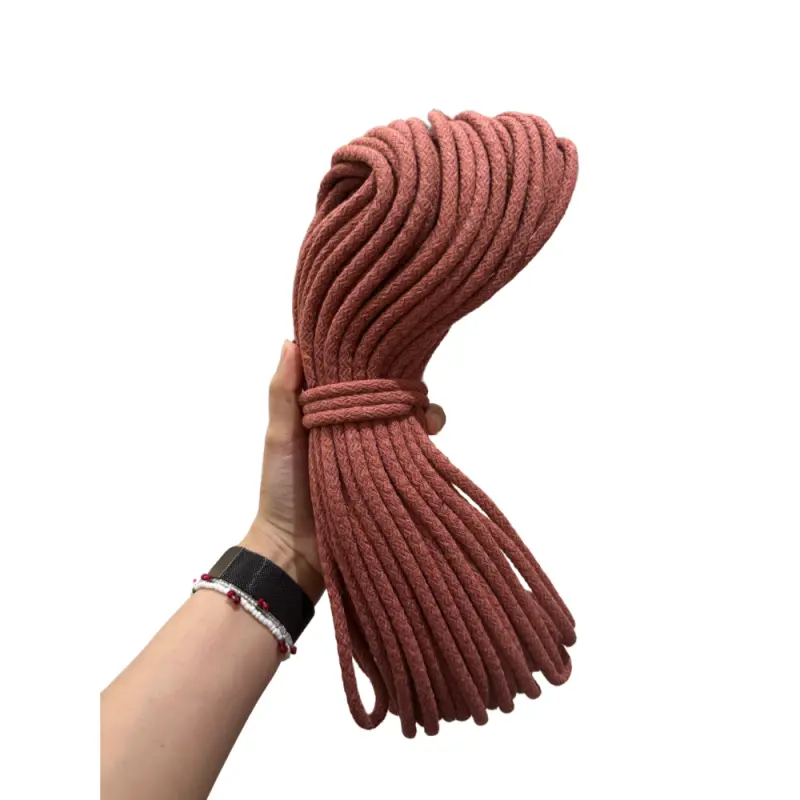 Tress Rope for Rope Baskets & Crafts 8mm — Terracotta