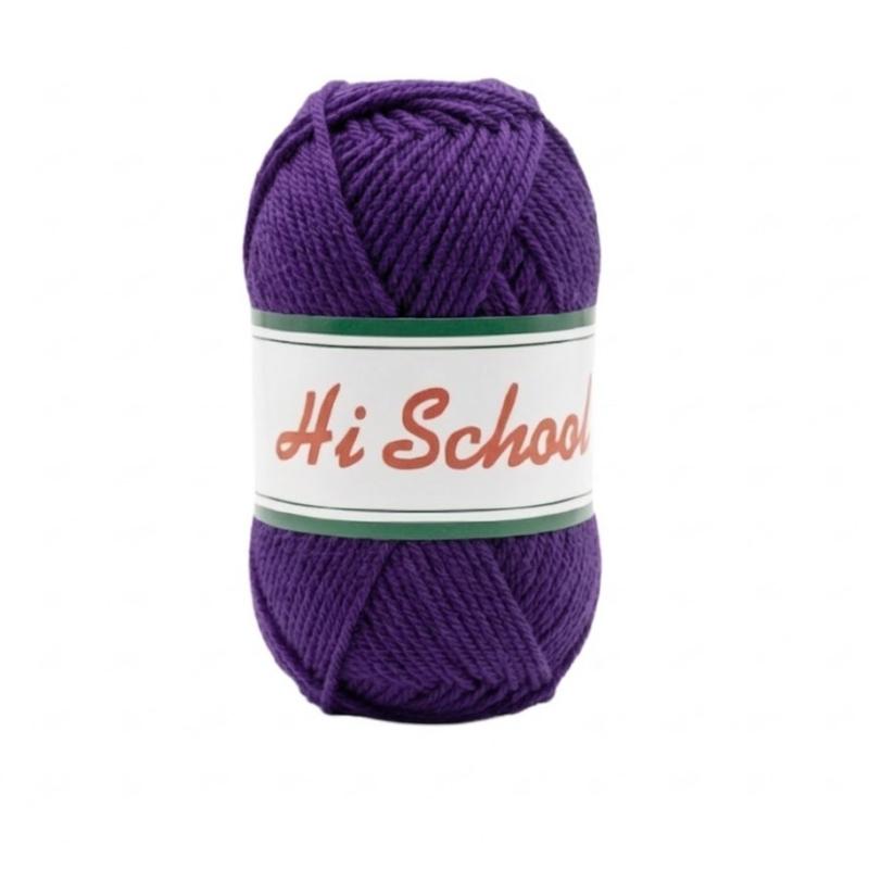 Hi School Polyester Wool 40g | Multiple Colors