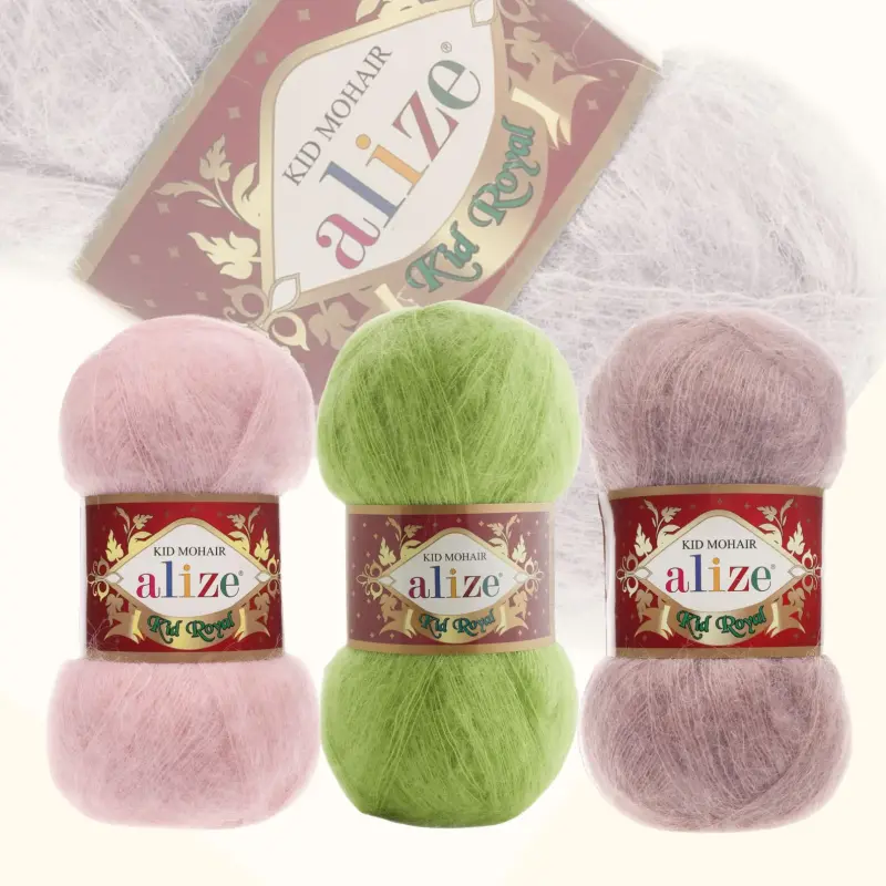 خيط أليز كيد رويال ناعم وفاخر للحياكة والكروشيه