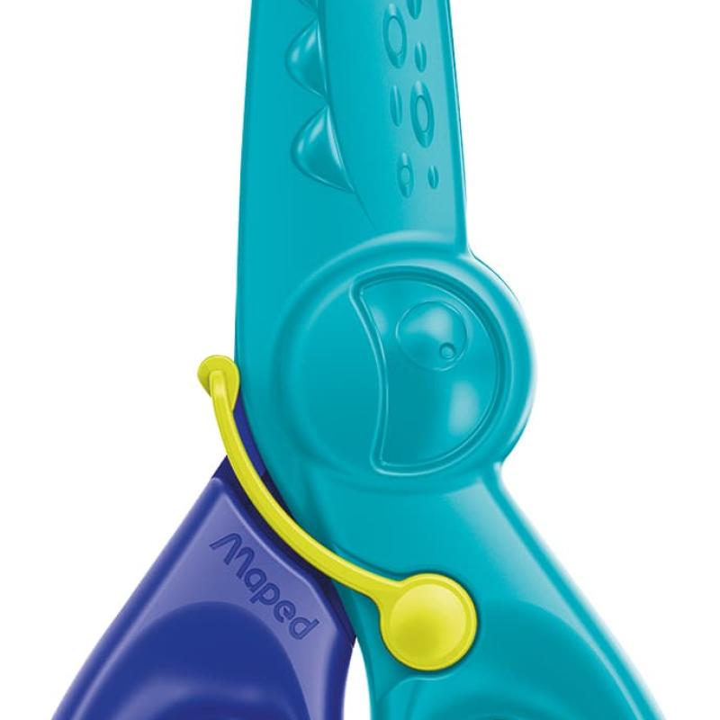 Maped KidiCut Spring-Assisted Plastic Safety Scissors