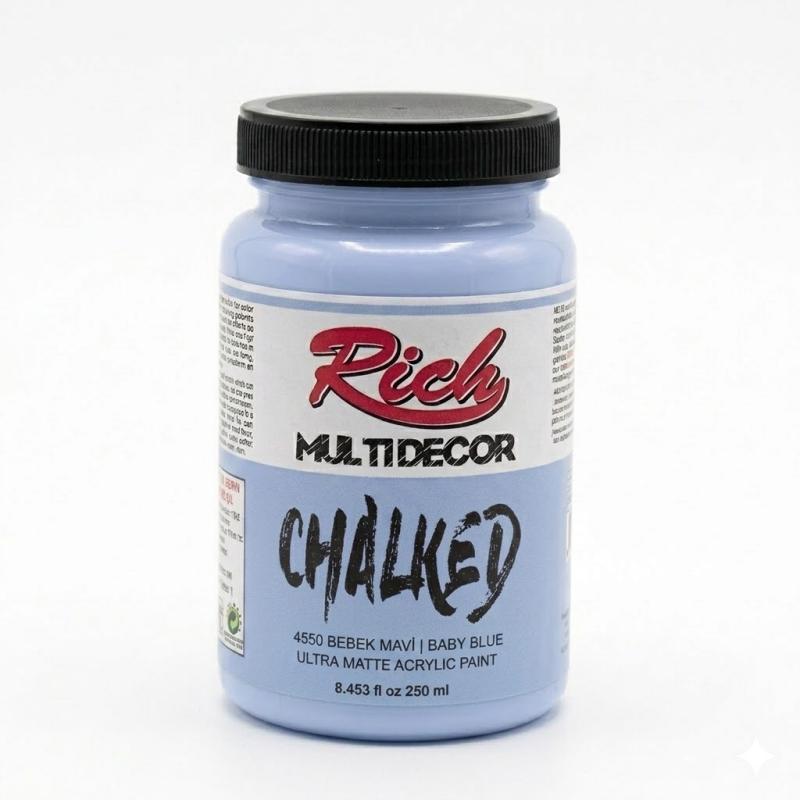 Rich Multi Decor Chalked Paint