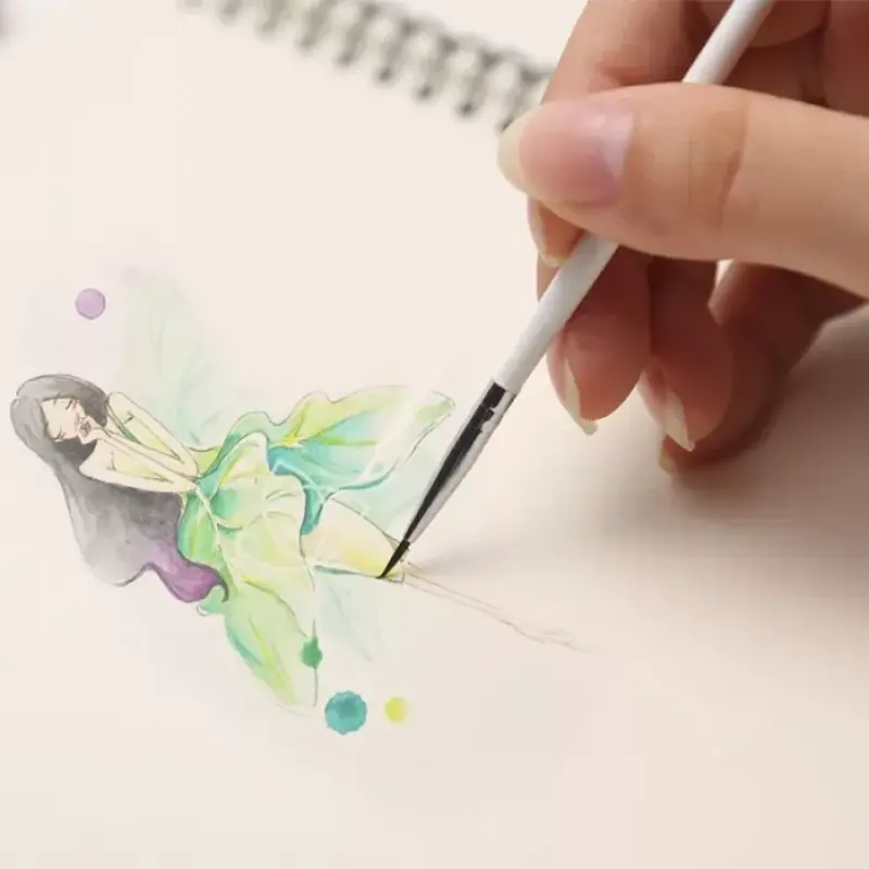 طقم 6 فرشاة للرسم التفصيلي من كورونا