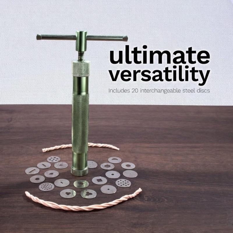 طقم مكبس طين البوليمر — 21 قطعة